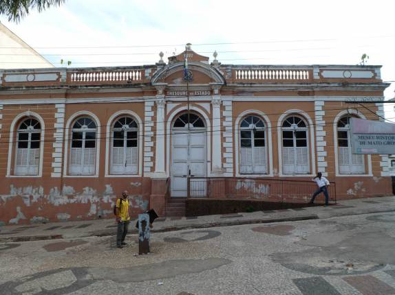 Prédio do Museu Histórico em Cuiabá, capital do Mato Grosso